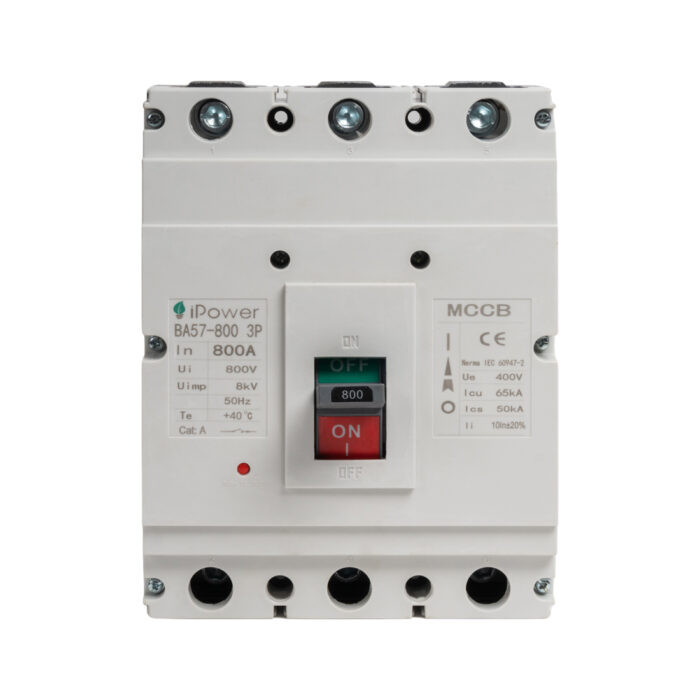 Автоматический выключатель iPower ВА57-800 3P 800A — изображение 2