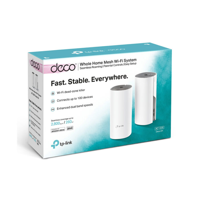 Беспроводная MESH-система Wi-Fi TP-Link Deco E4 (2-pack) — изображение 3