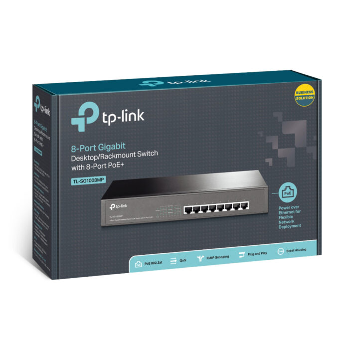 Коммутатор TP-Link TL-SG1008MP — изображение 3