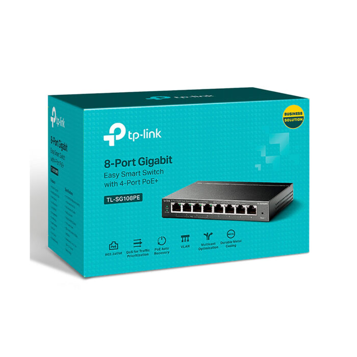 Коммутатор TP-Link TL-SG108PE — изображение 3