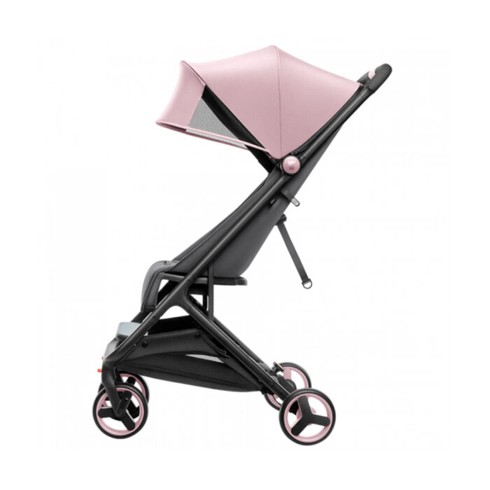 Детская коляска Qborn MITU Folding Baby Stroller Pink — изображение 2