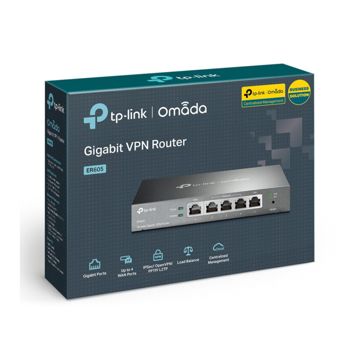 Маршрутизатор Multi-WAN VPN TP-Link ER605 — изображение 3