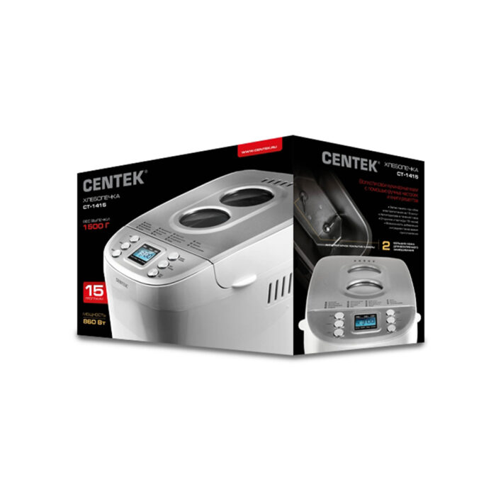 Хлебопечь Centek CT-1415 Белый — изображение 3