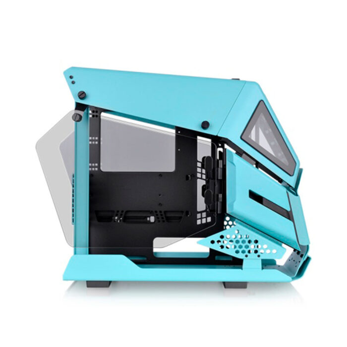 Компьютерный корпус Thermaltake AH T200 Turquoise без Б/П — изображение 3