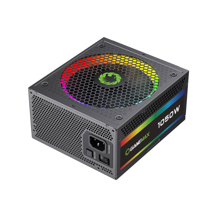 Блок питания Gamemax RGB-1050 PRO 5.1 BK Gold — изображение 2