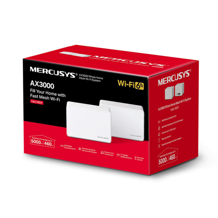Маршрутизатор Mercusys Halo H80X(2-pack) — изображение 3
