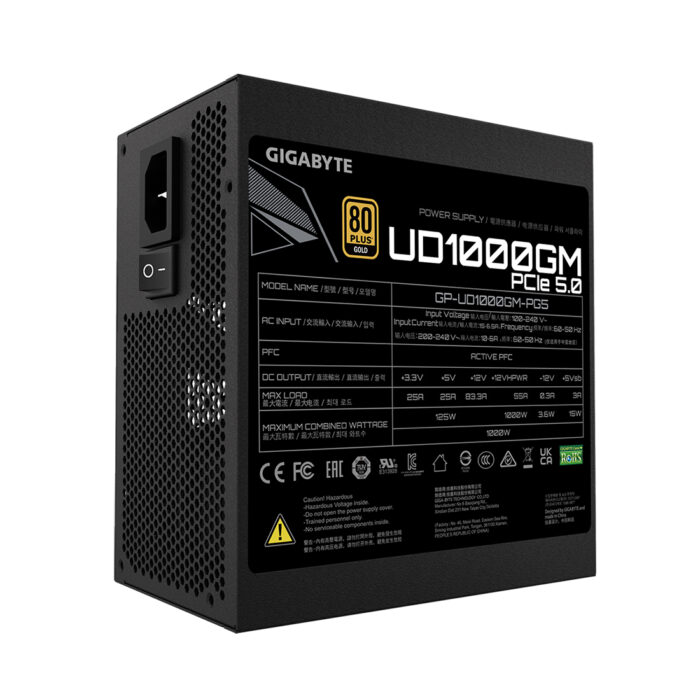 Блок питания Gigabyte GP-UD1000GM PG5 — изображение 3