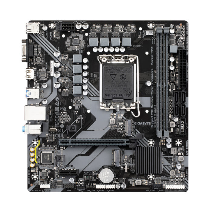 Материнская плата Gigabyte B760M H DDR4 — изображение 2