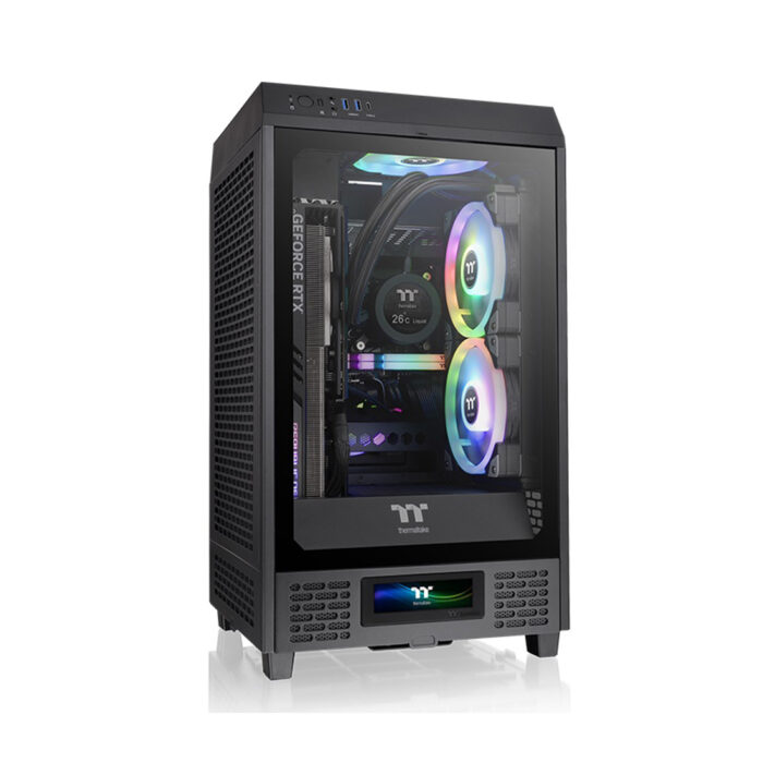 Панель LCD Thermaltake The Tower 200 Series Black — изображение 2
