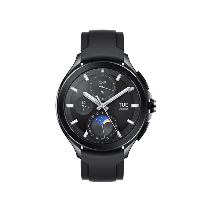 Смарт часы Xiaomi Watch 2 Pro-Bluetooth Black Case with Black Fluororubber Strap — изображение 2