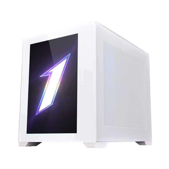 Компьютерный корпус 1STPLAYER STEAMPUNK SP7 EMOTION VIEW White без Б/П — изображение 3