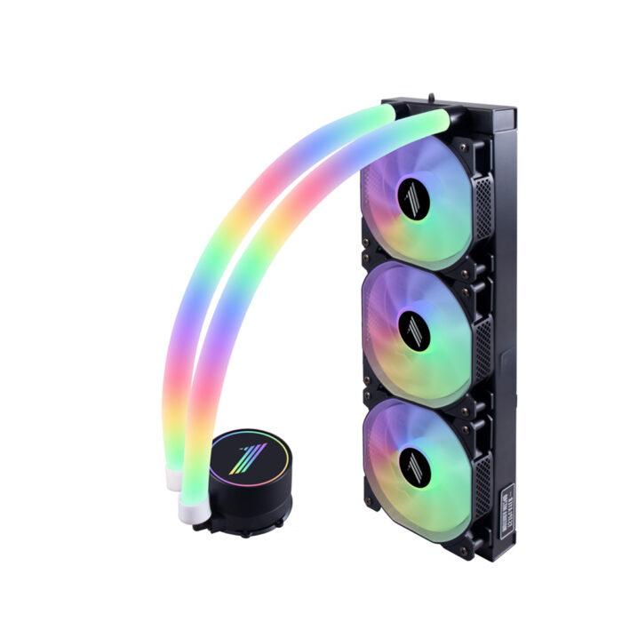 Кулер с водяным охлаждением 1STPLAYER MOTHRA MT360 BLACK — изображение 3