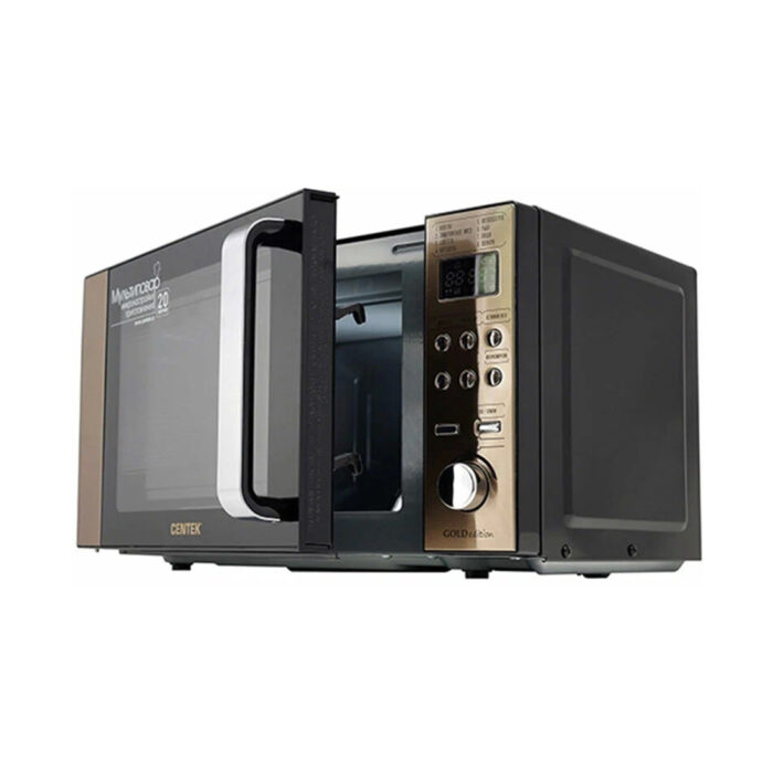 Микроволновая печь Centek CT-1584 Золотой — изображение 3