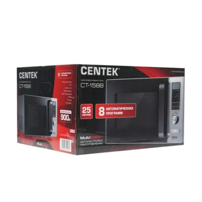 Микроволновая печь Centek CT-1588 Сталь — изображение 3