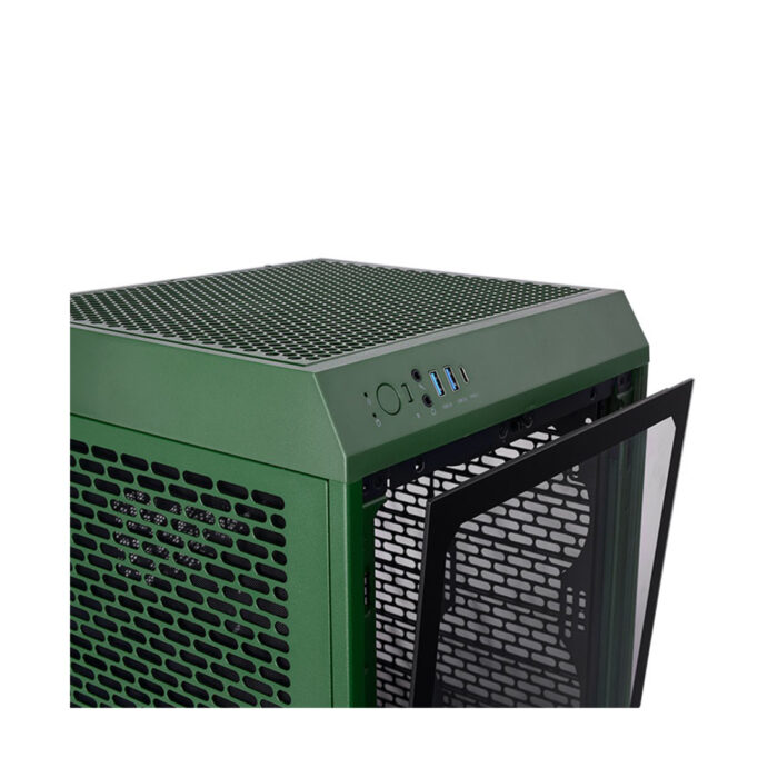 Компьютерный корпус Thermaltake The Tower 200 Racing Green без Б/П — изображение 3