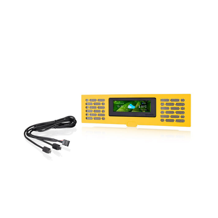 Панель LCD Thermaltake The Tower 200 Bumblebee — изображение 3