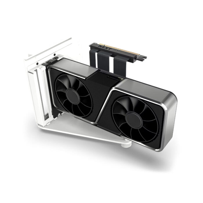 Комплект вертикального крепления GPU Mounting Kit NZXT AB-RH175-W1 White — изображение 3
