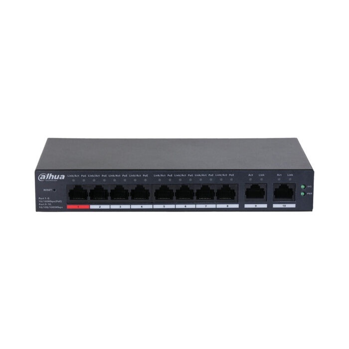 Коммутатор Dahua DH-CS4010-8ET-110 — изображение 2