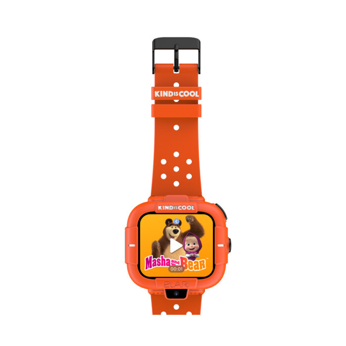Смарт часы Elari KidPhone Masha and the Bear Orange — изображение 2