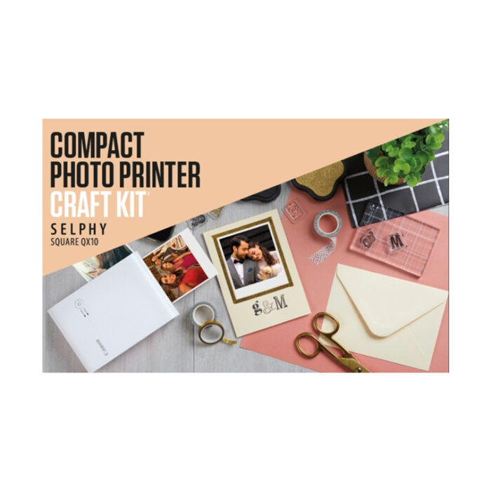 Фотопринтер Canon SELPHY SQUARE QX10 Craft Kit White (4108C026AA) — изображение 2