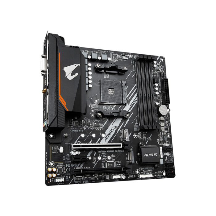 Материнская плата Gigabyte B550M AORUS ELITE AX — изображение 3