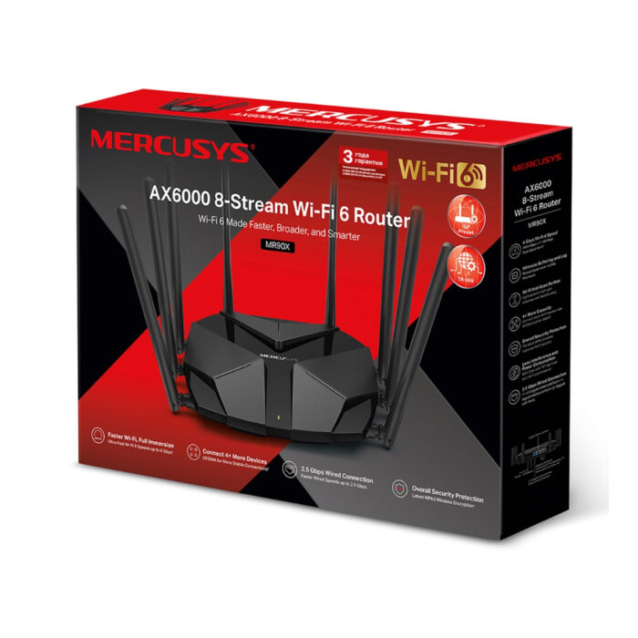 Маршрутизатор Mercusys MR90X — изображение 3