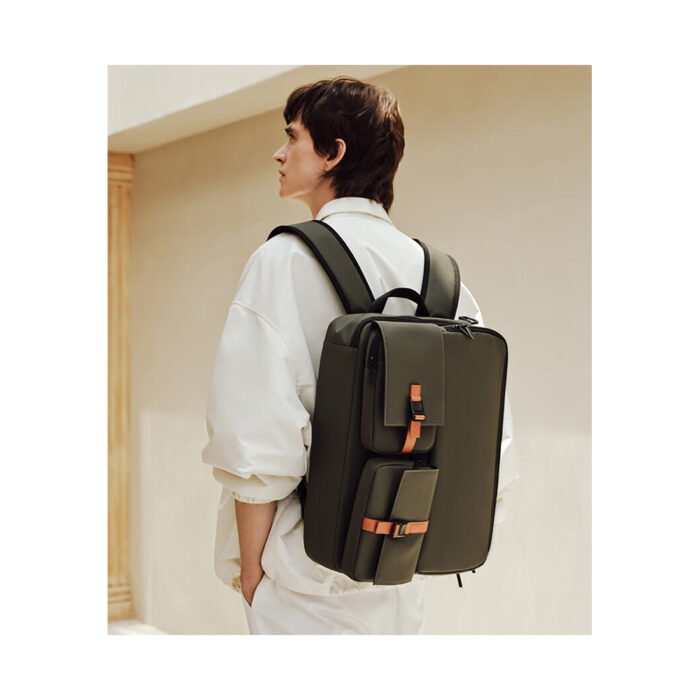Рюкзак NINETYGO 3 in 1 Delachable Backpack Зеленый — изображение 2