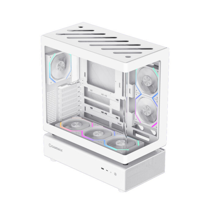 Компьютерный корпус Gamemax N80 WH White без Б/П — изображение 3