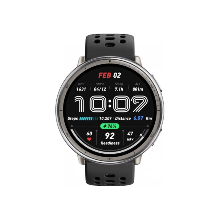 Смарт часы Amazfit Active 2 Round A2437 Black Sport Silicone — изображение 2