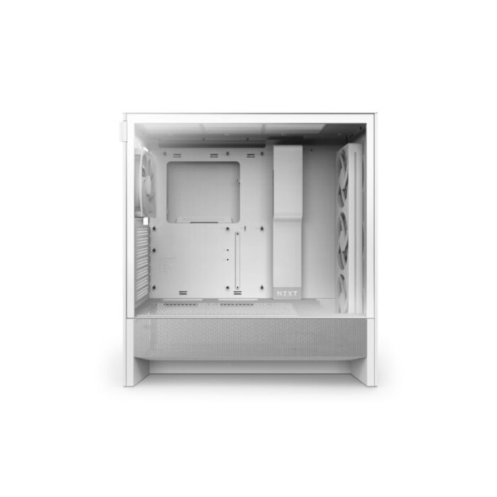 Компьютерный корпус NZXT H5 Flow RGB CC-H52FW-R1 White без Б/П — изображение 2