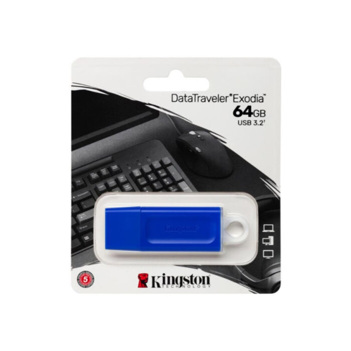 USB-накопитель Kingston KC-U2G64-7GB 64GB Синий — изображение 2