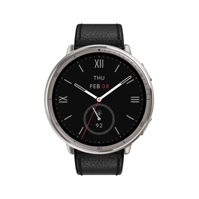 Смарт часы Amazfit Active 2 Round A2437 Black Leather — изображение 2