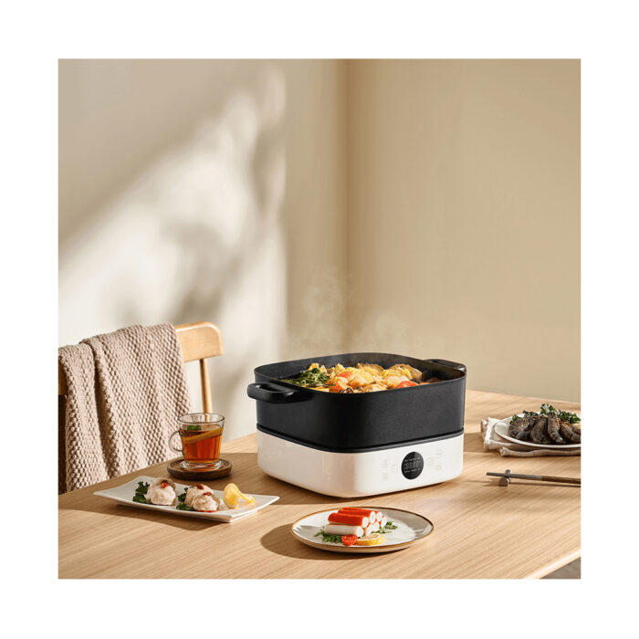 Многофункциональная мультиварка Xiaomi Multifunctional Hot Pot Cooker 6L Белый — изображение 3