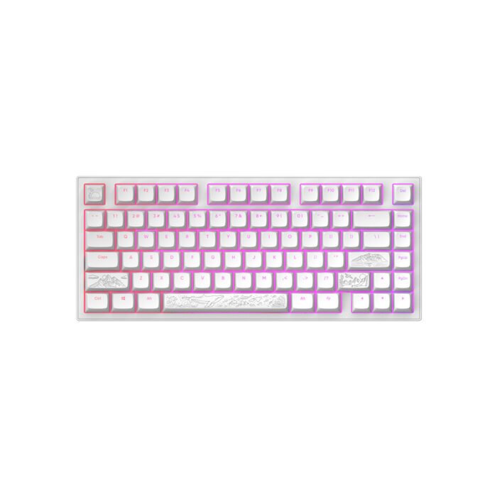 Клавиатура Dark Project ALU81A Terra Nostra White