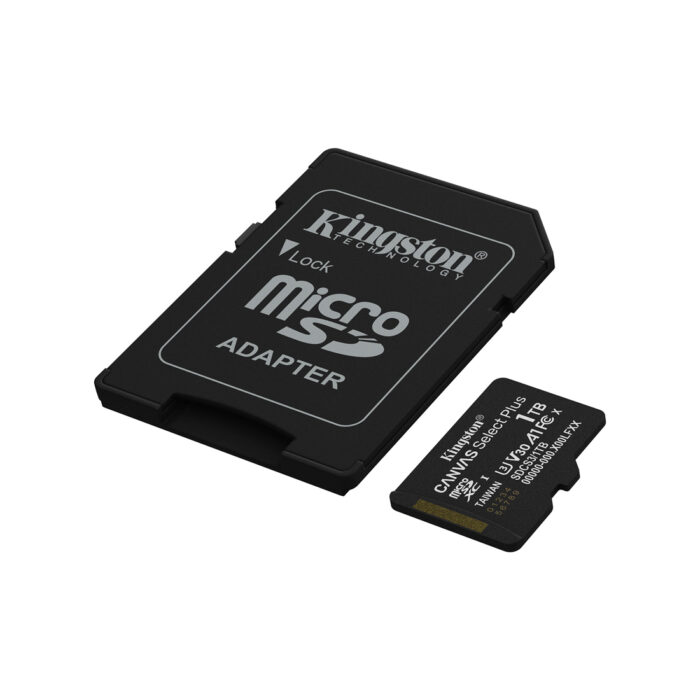 Карта памяти Kingston SDCS3/1TB Canvas Select Plus A1 U3 V30 1TB — изображение 2