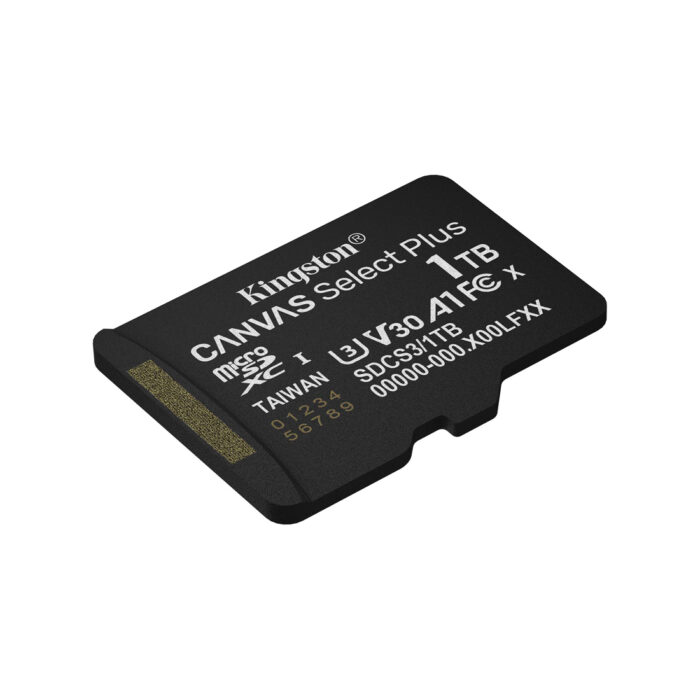 Карта памяти Kingston SDCS3/1TBSP Canvas Select Plus A1 U3 V30 1TB — изображение 2
