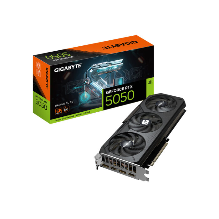 Видеокарта Gigabyte (GV-N5050GAMING OC-8GD) RTX5050 GAMING OC 8G — изображение 3