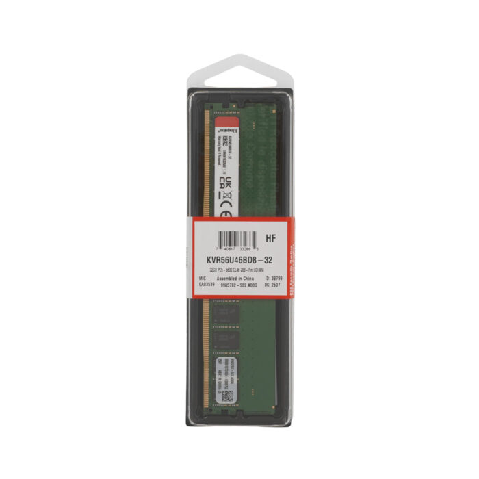 Модуль памяти Kingston KVR56U46BD8-32 DDR5 32GB — изображение 3