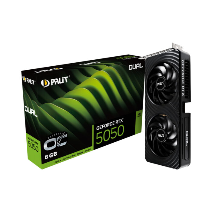 Видеокарта PALIT RTX5050 DUAL OC 8G (NE65050S19P1-GB2070D) — изображение 3