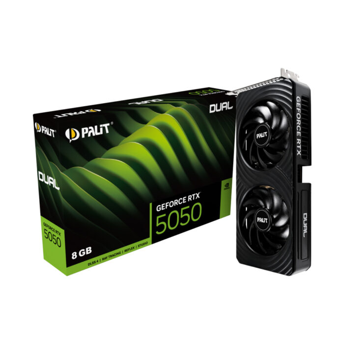 Видеокарта PALIT RTX5050 DUAL 8G (NE65050019P1-GB2070D) — изображение 3