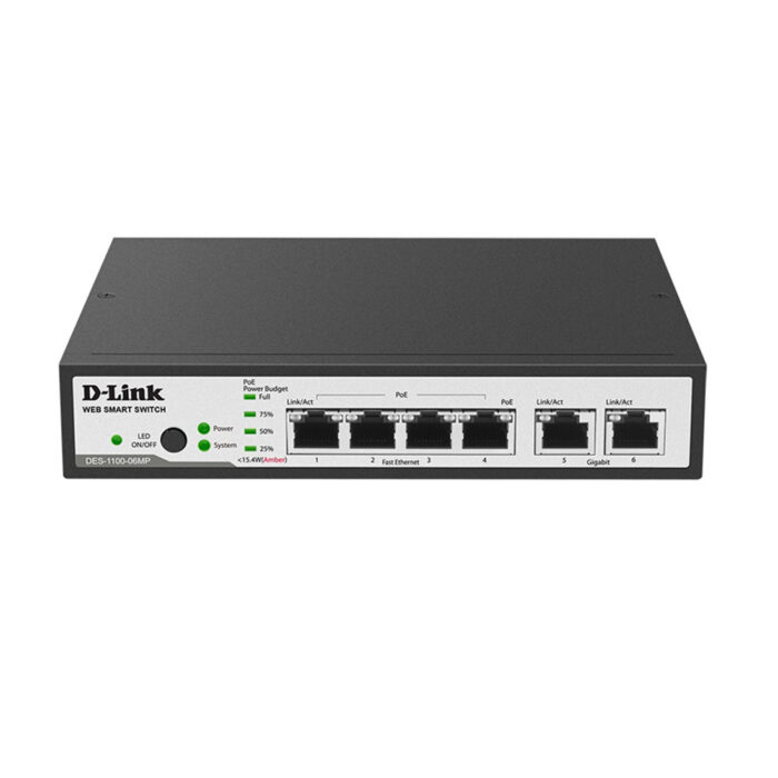 Коммутатор D-Link DES-1100-06MP/A1A — изображение 2