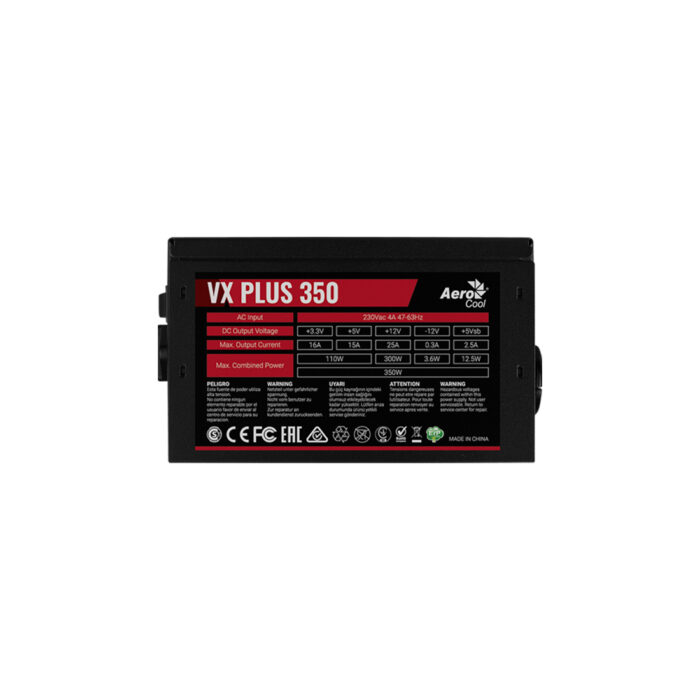 Блок питания Aerocool VX PLUS 350 — изображение 3