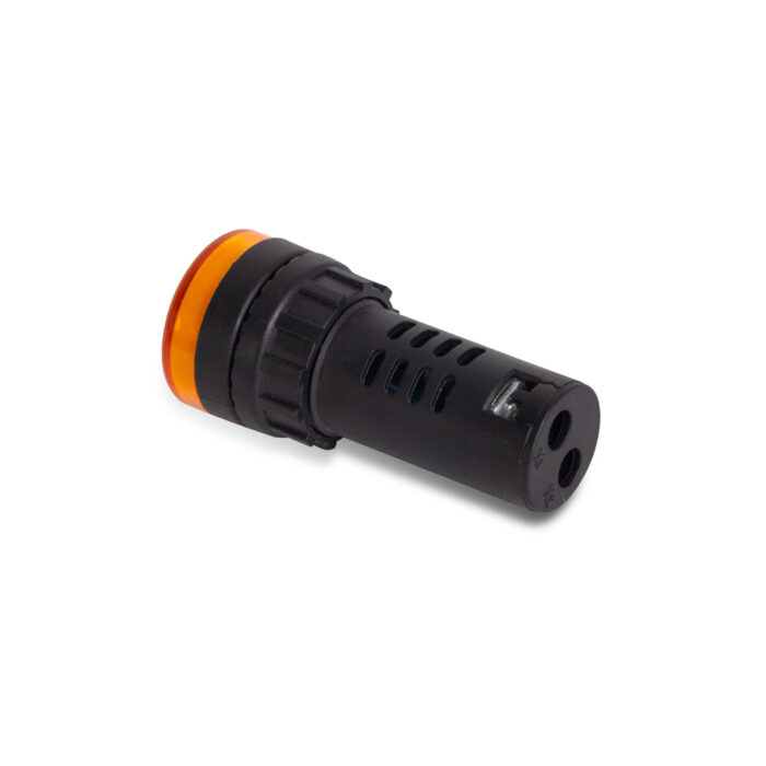Лампа светодиодная универсальная ANDELI AD16-22D 220V AC/DC (желтая) — изображение 2