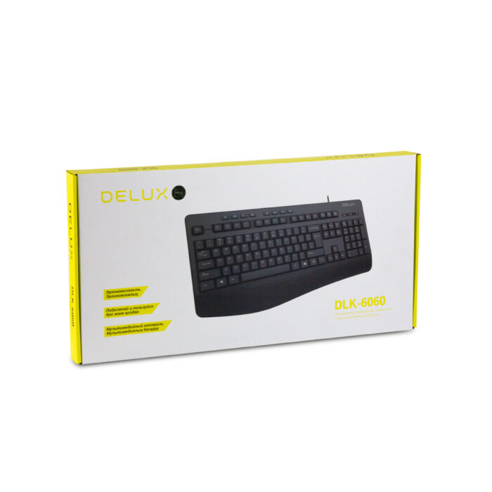 Клавиатура Delux DLK-6060UB — изображение 3