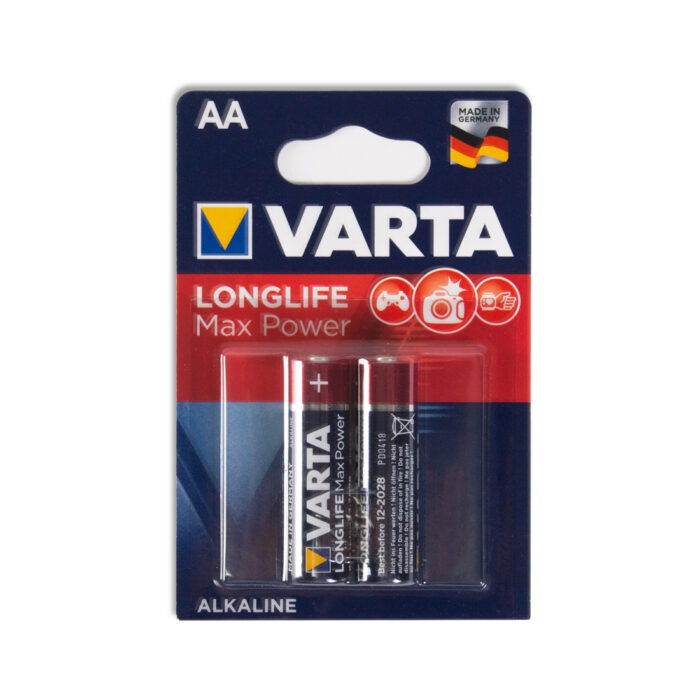 Батарейка VARTA Longlife Power Max Mignon 1.5V - LR6/AA 2 шт в блистере — изображение 2