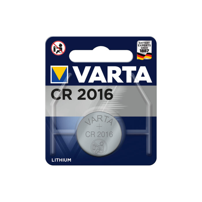 Батарейка VARTA Lithium CR2016 3V 1 шт. в блистере — изображение 2