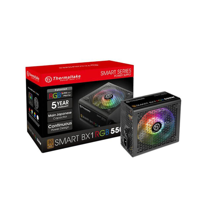 Блок питания Thermaltake Smart BX1 RGB 550W (Bronze) — изображение 3