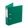 Папка-регистратор Deluxe с арочным механизмом, Office 3-GN36 (3" GREEN), А4, 70 мм, зелёный