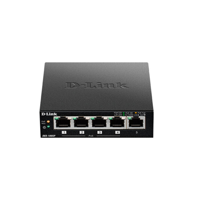 Коммутатор D-Link DES-1005P/B1A — изображение 2