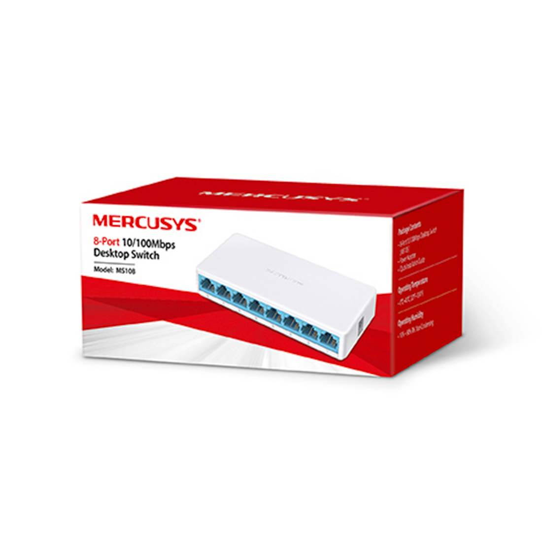 Коммутатор Mercusys MS108 — изображение 2